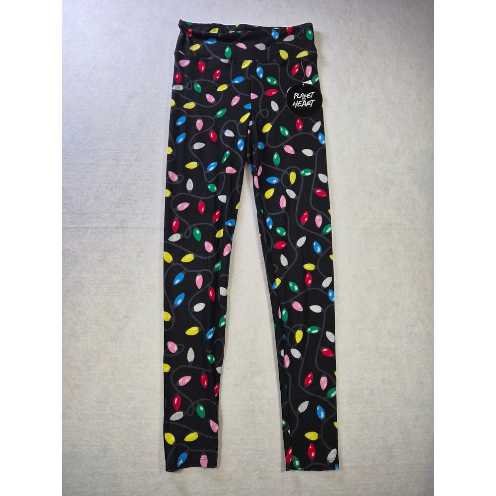 Christmas Leggings Ugly Festive sz L #2187